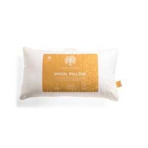 CENTURY ORGANICS White Australian Wool Blend Pillow